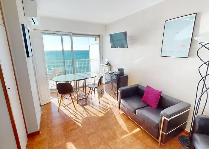 Climatise Avec Terrasse Face Mer, Wifi Inclus - Fr-1-196-346 Apartment