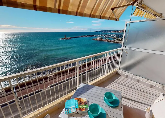 Climatise Avec Terrasse Face Mer, Wifi Inclus - Fr-1-196-346 Апартаменты