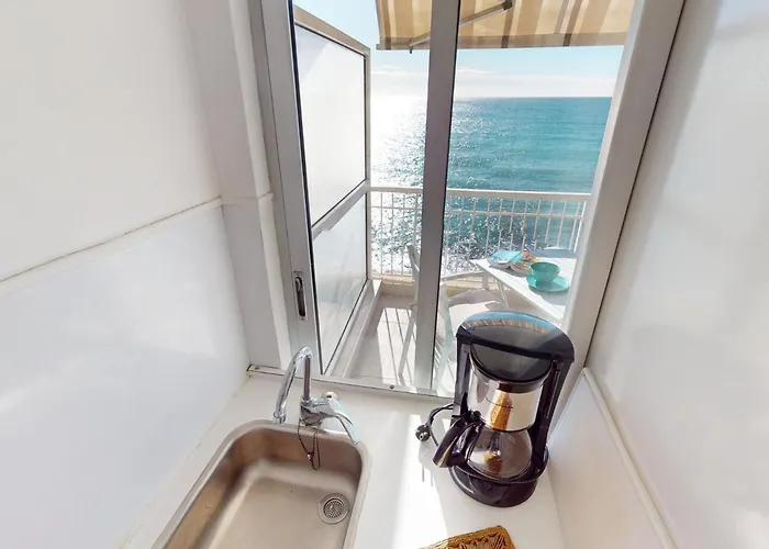 Climatise Avec Terrasse Face Mer, Wifi Inclus - Fr-1-196-346 *